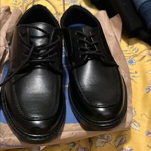 Classic Black Boy’s Shoes (NWOT)